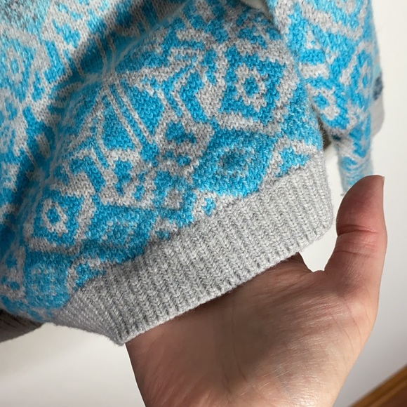 Talbots Nordic lights fair isle sweater size XLp - Picture 8 of 10